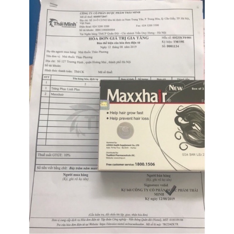 Maxhair - Mọc tóc nhanh ,ngăn ngừa rụng tóc