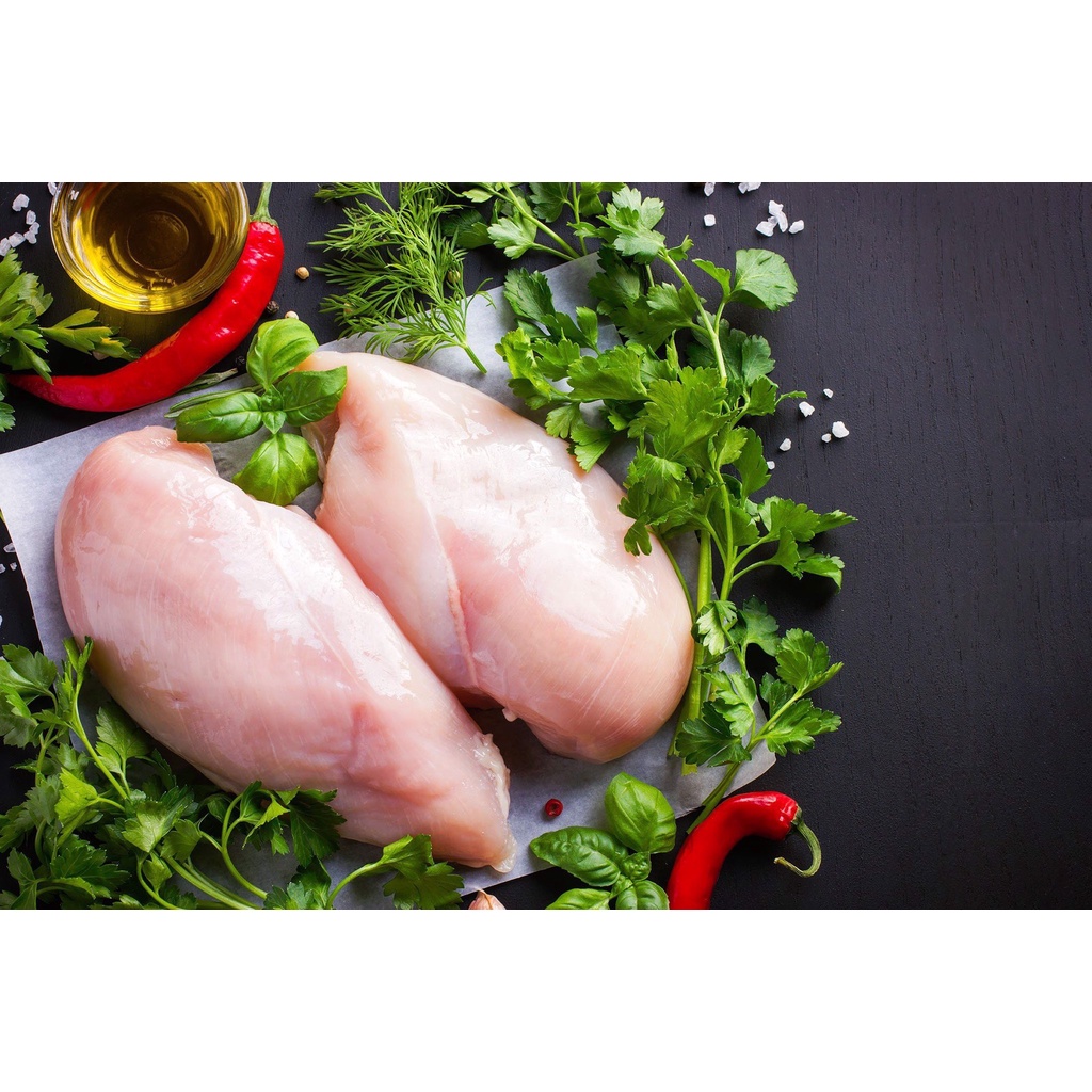 3F VIET FOOD Bao Bì 1KG Phi Lê Ức Gà (Nhận hàng 1-2 ngày sau khi order)