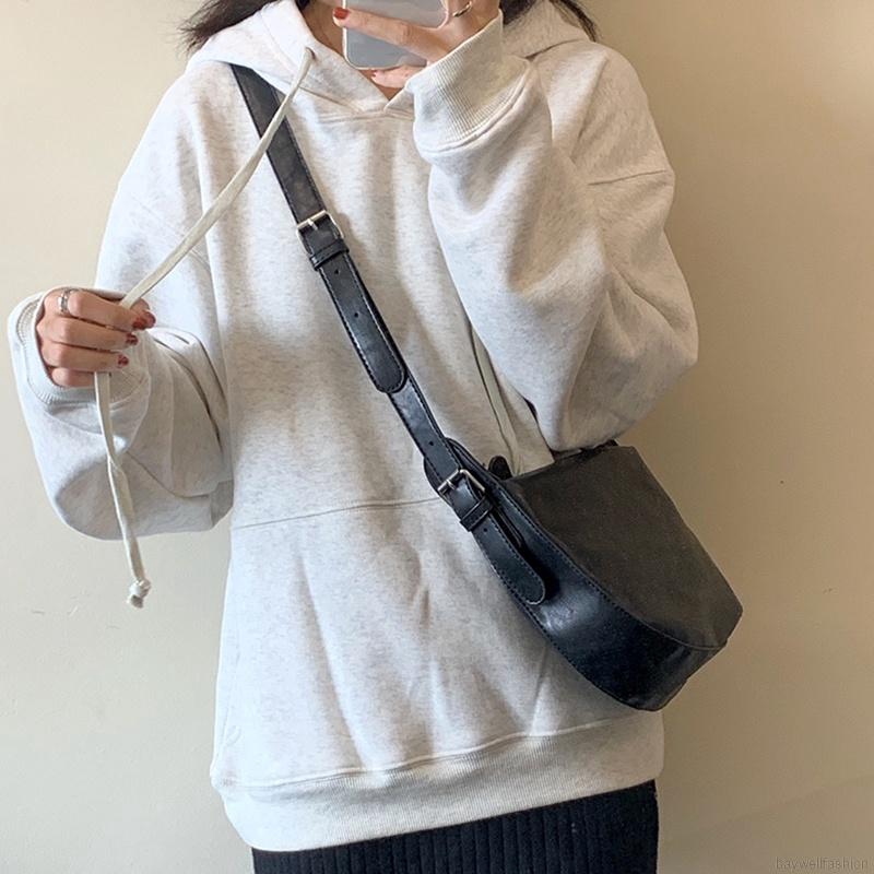 [Baywellfashion]Túi Đeo Chéo Da Pu Phong Cách Hàn Quốc Dành Cho Nữ | BigBuy360 - bigbuy360.vn