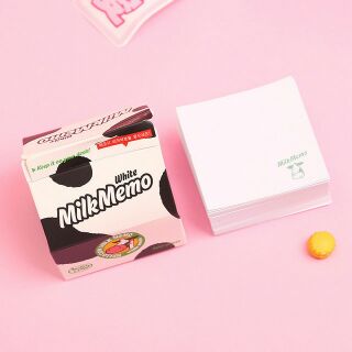 Giấy nhớ hình hộp sữa