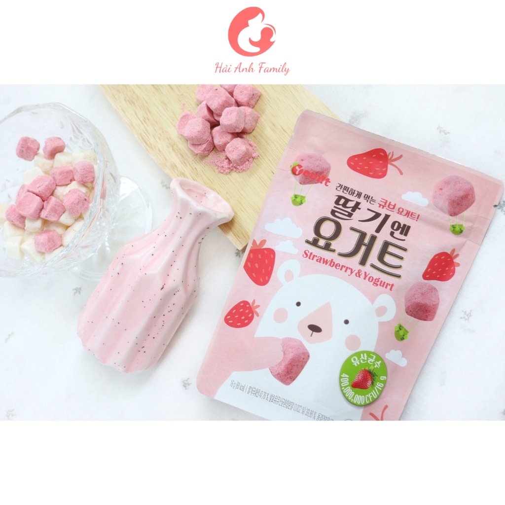 Sữa chua khô sấy lạnh Yomit cho bé ăn dặm từ 6 tháng tuổi 16g