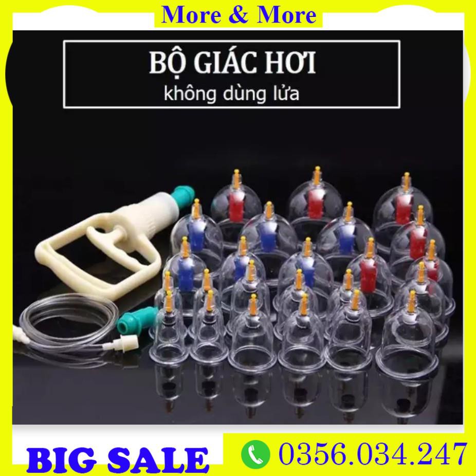 ✔️ Giác Hơi Chân Không, Bộ Giác Hơi 24 Phụ Kiện Loại Chân Không, Không Dùng Lửa, An Toàn Sức Khỏe [Bảo Hành 1 Đổi 1] | BigBuy360 - bigbuy360.vn