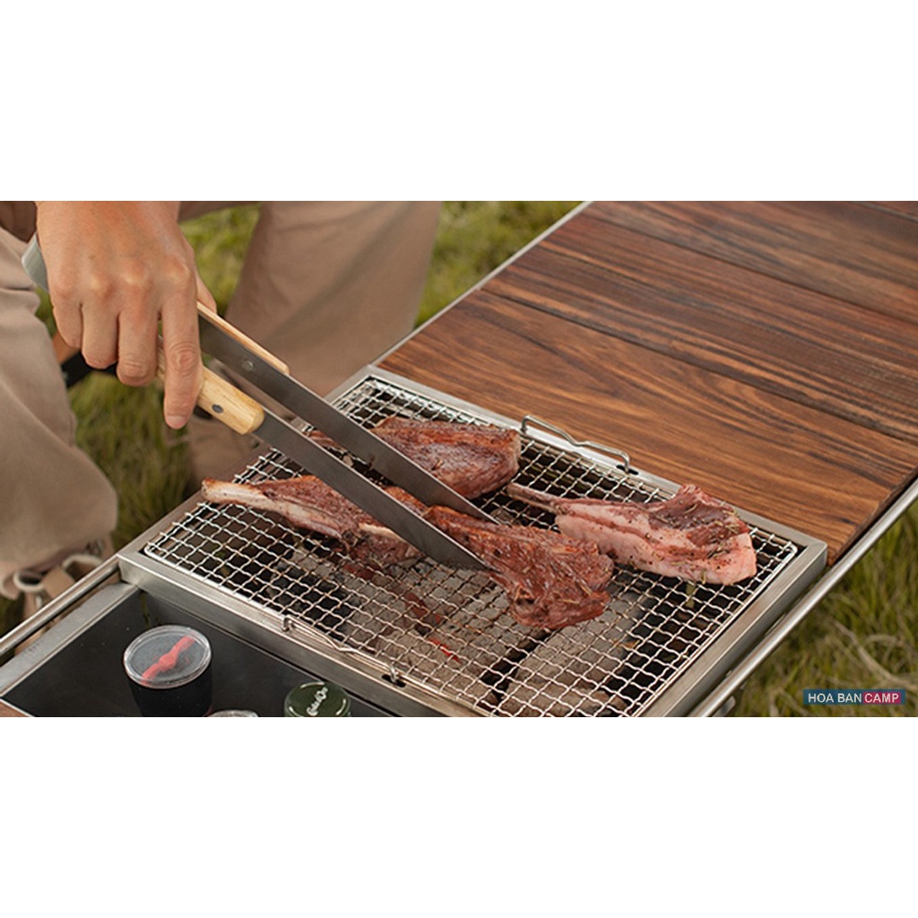 Bộ Dụng Cụ Nướng BBQ NatureHike NH20SK007 | 4 Món