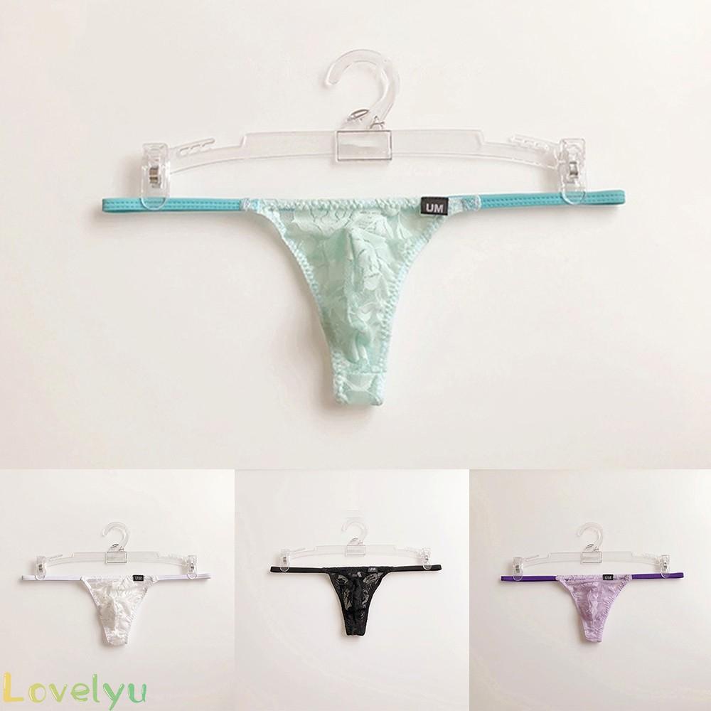 Quần lót nam chất liệu polyester 100% phối ren thoáng khí hàng mới