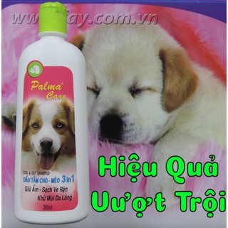 Sữa tắm Palma Care 3in1 300ml dành cho chó mèo