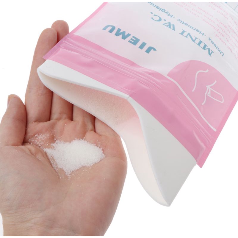 Túi Đi Vệ Sinh Khẩn Cấp 700ml Dùng Một Lần Tiện Dụng