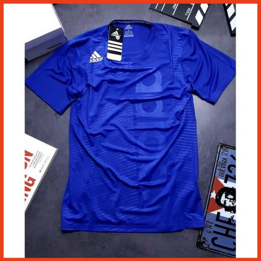 Áo thun thể thao nam ép vân cao tầng , áo phông nam chất thun lạnh co giãn mềm mịn vận động thoải mái (SIZE ĐẠI