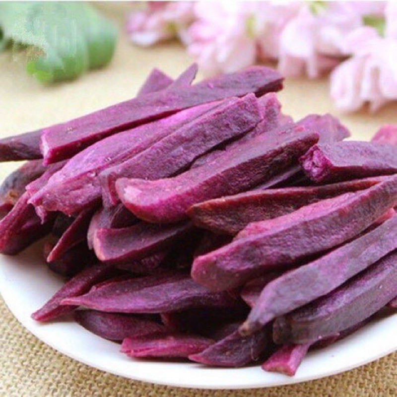 500Gr Khoai Tím Sấy Giòn Loại A