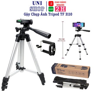 Gậy 3 chân chụp ảnh, Tripod TF 3110 Chuyên Chụp Hình Live Stream - Uni Shop