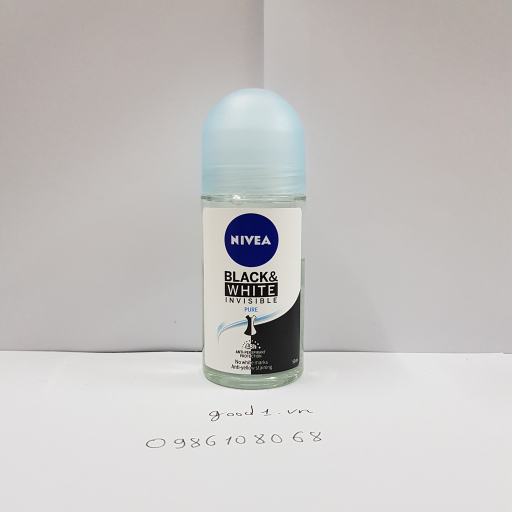 Lăn khử mùi Nivea nữ dạng nước 50ml Đức