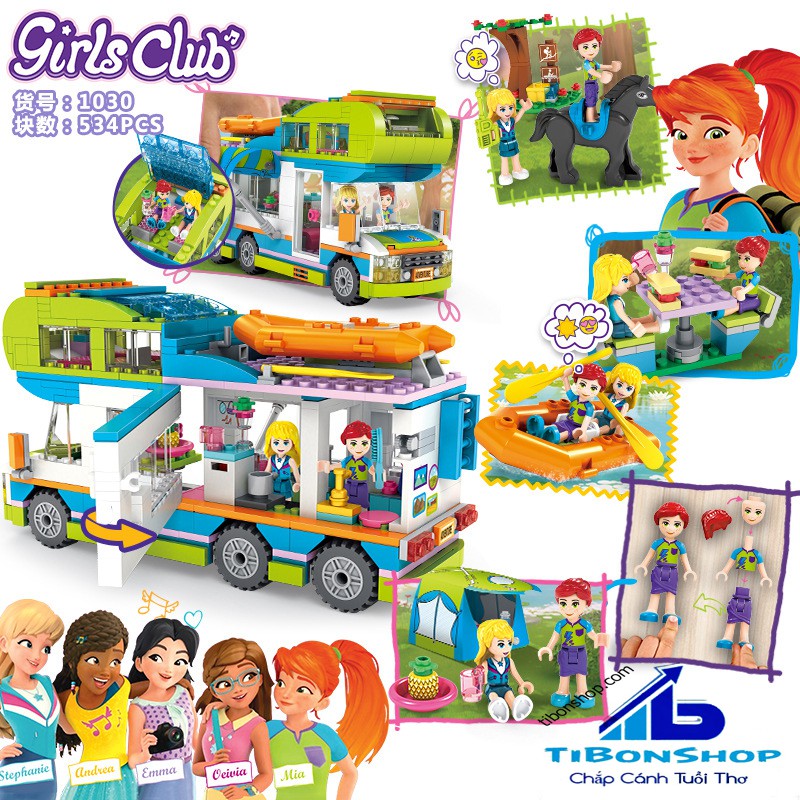 Đồ chơi lắp ráp friends 1030