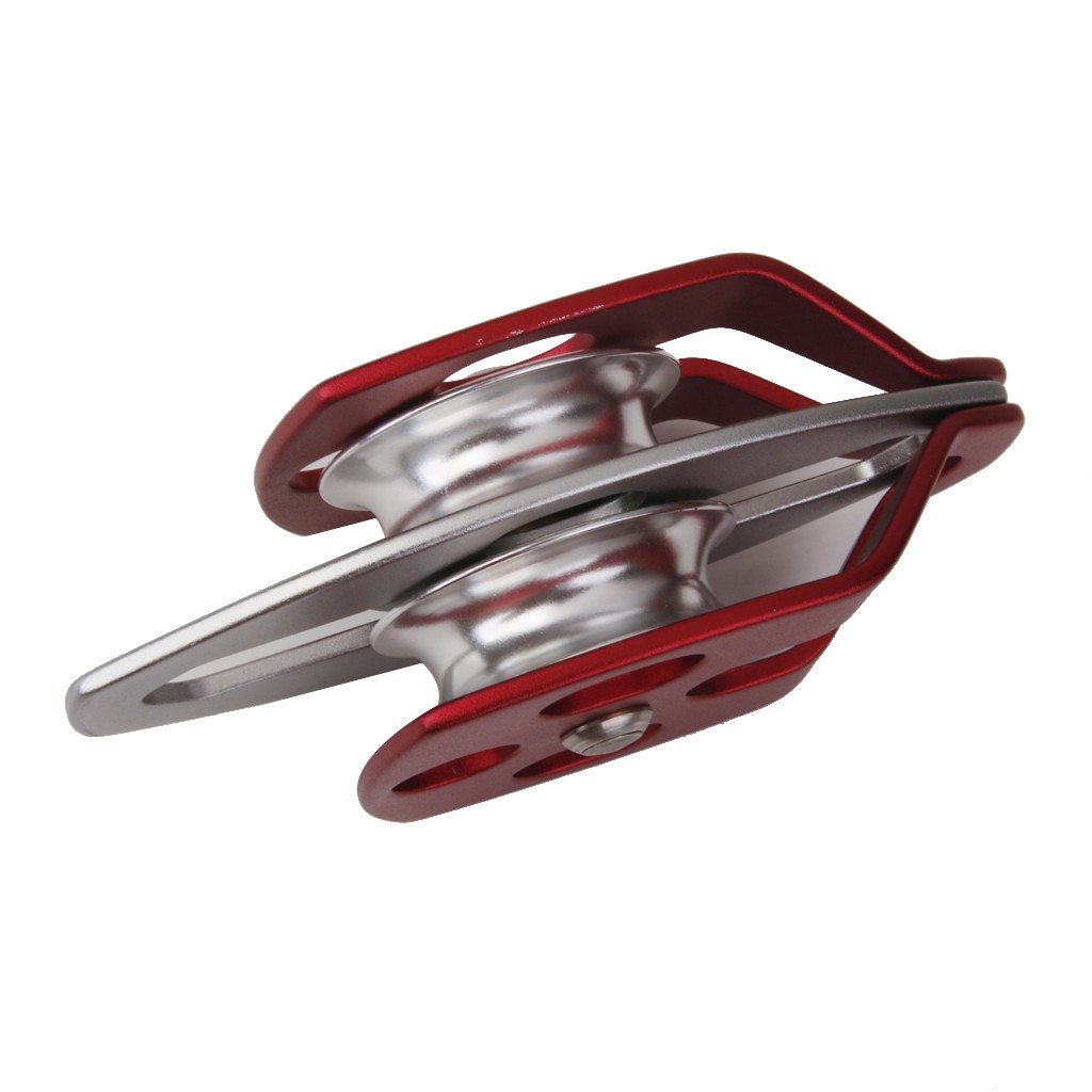 Vòng Bi Ròng Rọc Kép 32KN Bằng Nhôm Cho Leo Núi