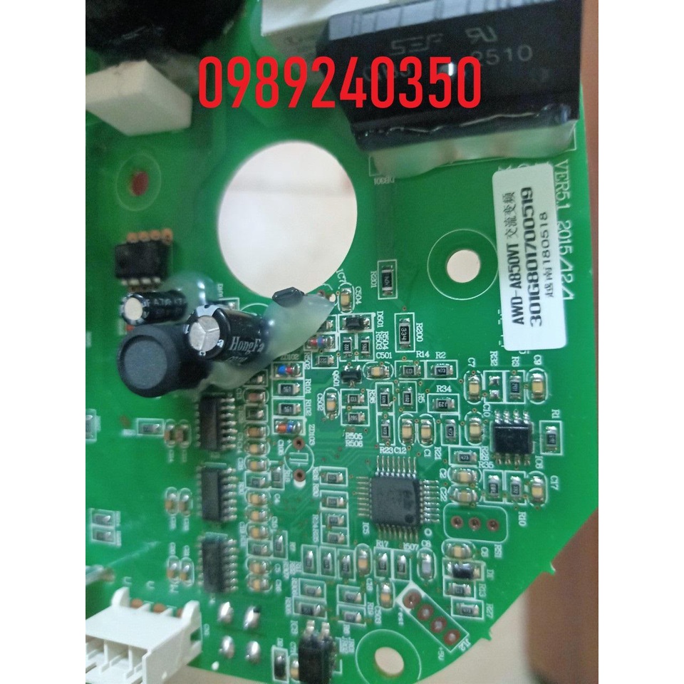 Bo mạch công suất máy giặt sanyo Aqua - Main công suất chính hãng