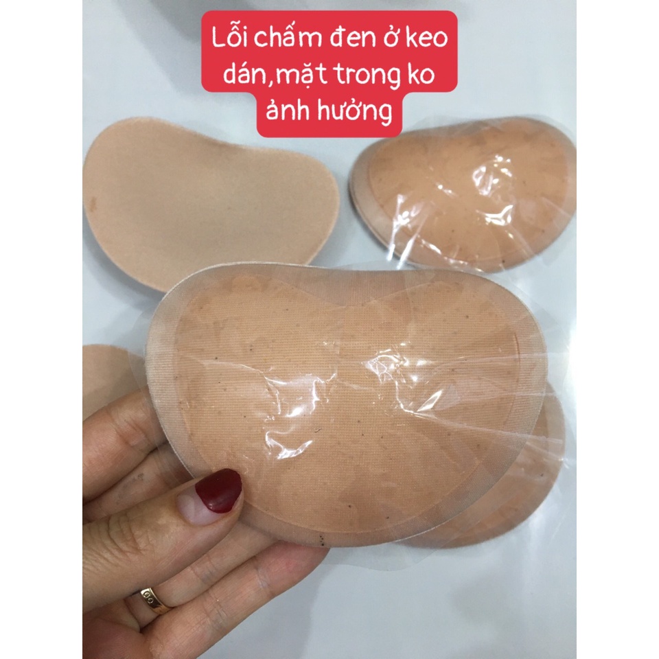 Mút đệm, miếng lót độn ngực hình tròn, hình tam giác