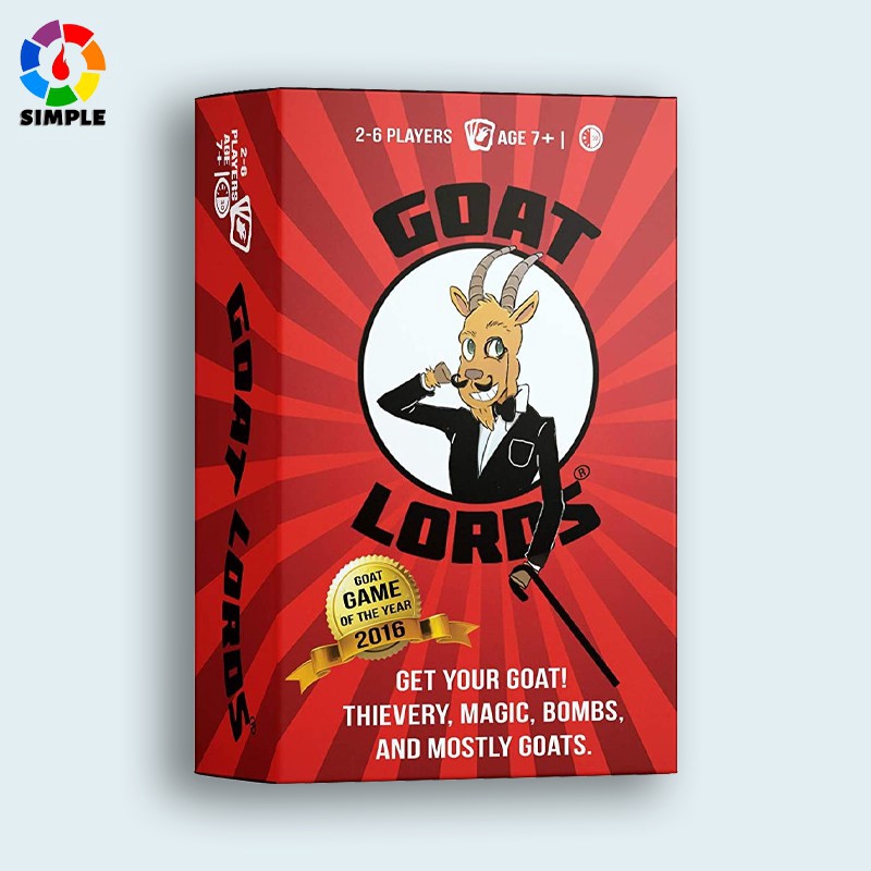 Goat Lords Game Hilarious Bộ Trò Chơi Board Game Chúa Tể Của Những Chiếc Lá