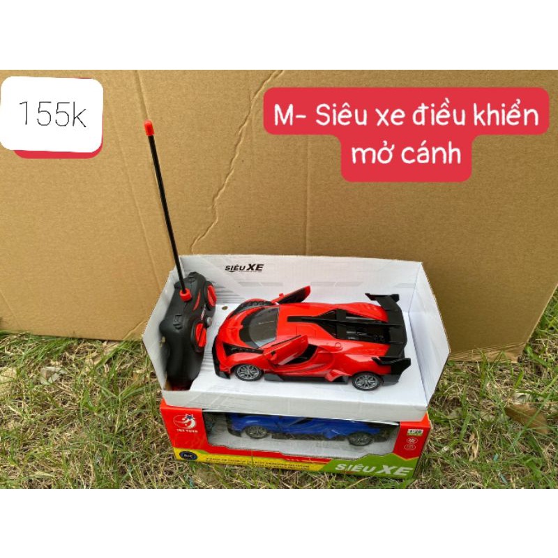 Xe địa hình điều khiển, siêu xe mở cánh. Đồ chơi trẻ em, thế giới siêu xe dành cho bé