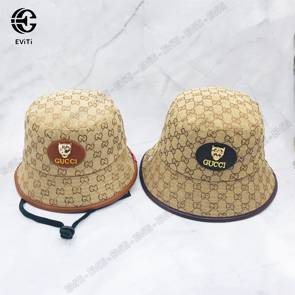 Mũ bucket trẻ em  - Nón vành cho bé từ 3 -6 tuổi có họa tiết G.G hotrend