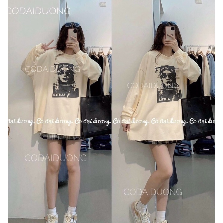 áo pull dài tay thu đông cô gái unisex hàng đẹp giá đẹp quá hot form rộng | WebRaoVat - webraovat.net.vn