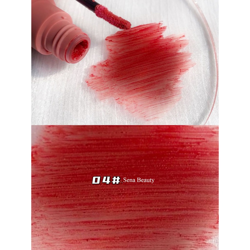Son kem lì Herorange Vuông Matte Lip Color Sena Beauty | BigBuy360 - bigbuy360.vn