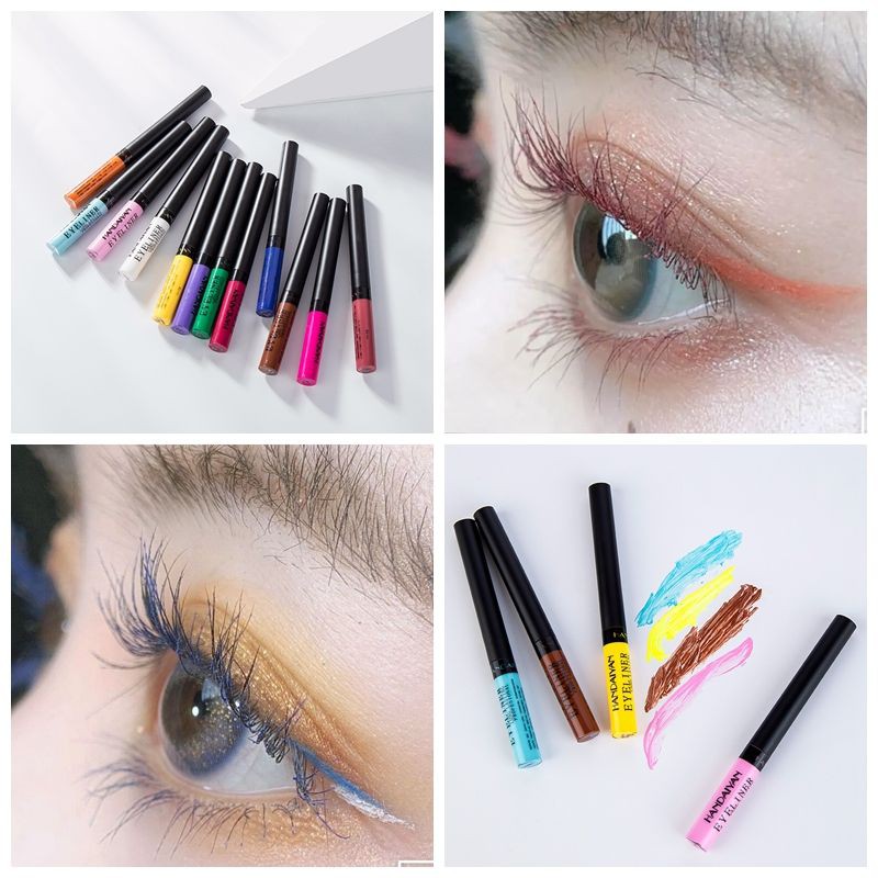 [Hàng mới về] Bút Kẻ Mắt Dạng Lỏng Chống Nước Với 12 Màu Xinh Xắn Quyến Rũ Tùy Chọn | BigBuy360 - bigbuy360.vn