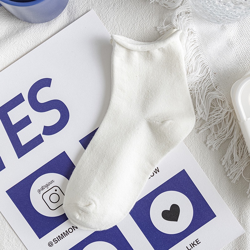 Vớ Cotton Mỏng Phối Ren Thời Trang Mùa Hè Phong Cách Nhật Bản Dành Cho Nữ