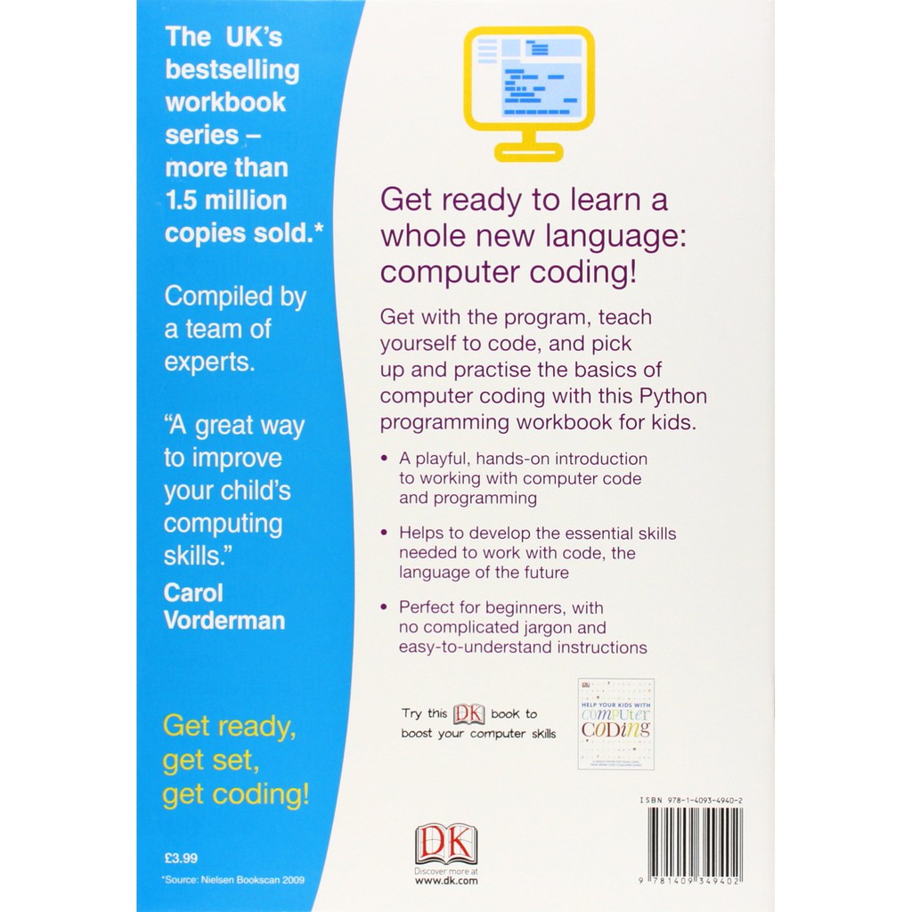 Sách :  Computer Coding Made Easy Ages 7-11 Key Stage 2 - Mã hóa máy tính giai đoạn 2 ( 7 - 11 tuổi )