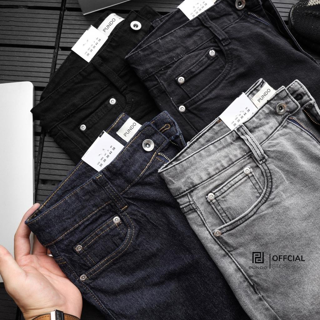 Quần short jean nam chất cotton jean cao cấp co giãn nhẹ ,form slimfit dễ phối PUNDO QSPD021
