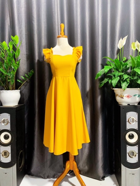 Váy maxi đi biển freesize chất kate lụa cao cấp tay cánh tiên có mút ngực kimhoa77 | BigBuy360 - bigbuy360.vn