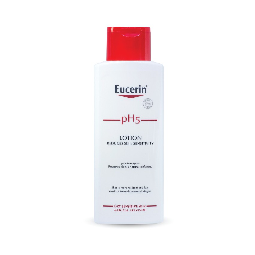 Sữa Dưỡng Thể Cho Da Cơ Thể Nhạy Cảm Eucerin Sensitive Skin Ph5 Lotion (250ml)