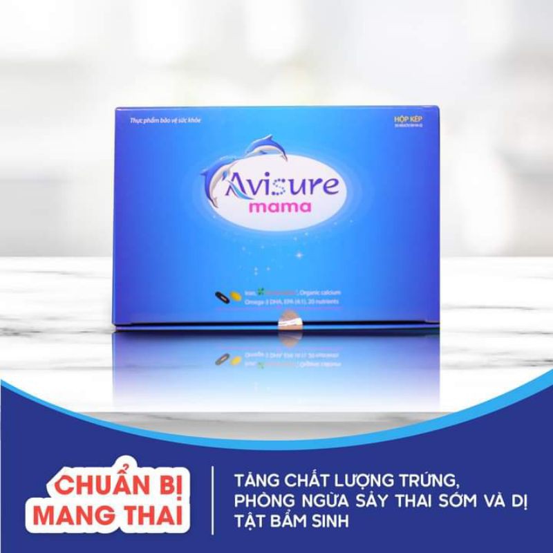 Bộ tứ dinh dưỡng Avisure cho thai kỳ khoẻ mạnh và phát triển toàn diện