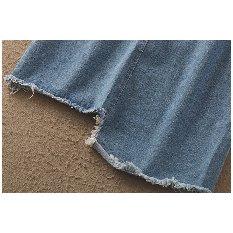 [Hàng có sẵn-Video thật]Chân váy jeans, váy bò Ulzzang Quảng châu VJD15 | BigBuy360 - bigbuy360.vn