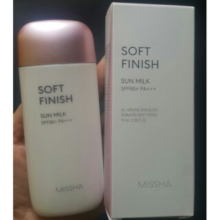 [ NEW 2018] KEM CHỐNG NẮNG MISSHA SOFT FINISH SUN MILK