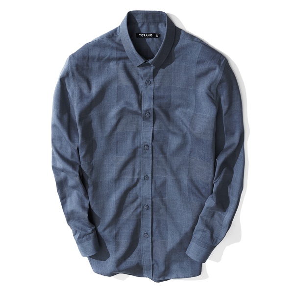 Sơ mi nam dài tay kẻ thương hiệu TORANO TB253 | BigBuy360 - bigbuy360.vn