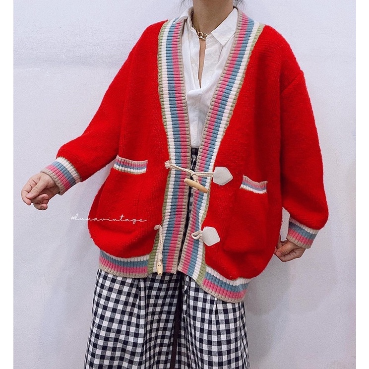 Áo len cardigan 2hand
