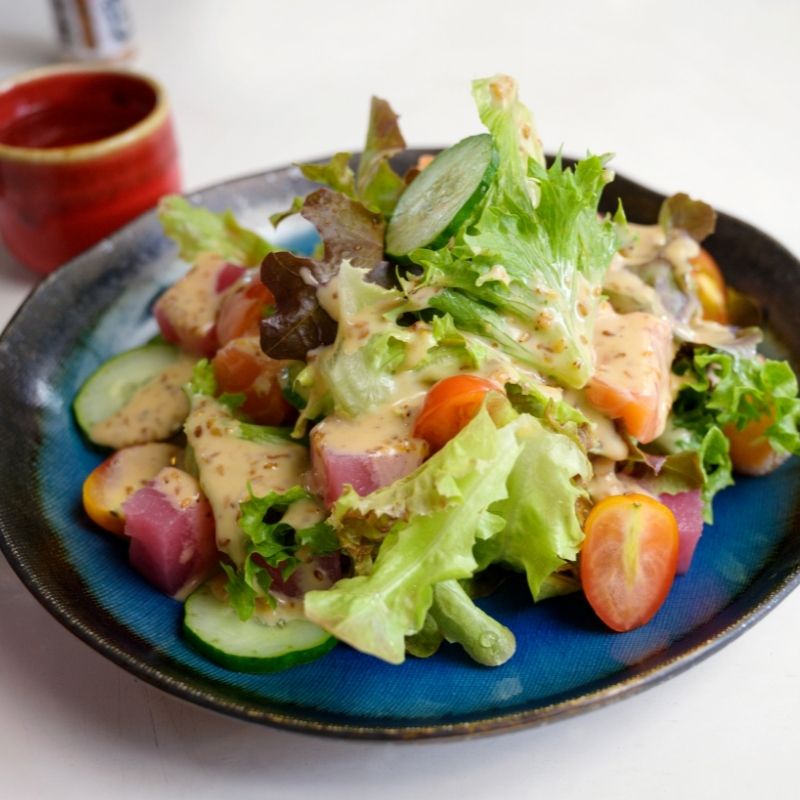 Nước xốt, nước chấm mè rang KEWPIE trộn salad