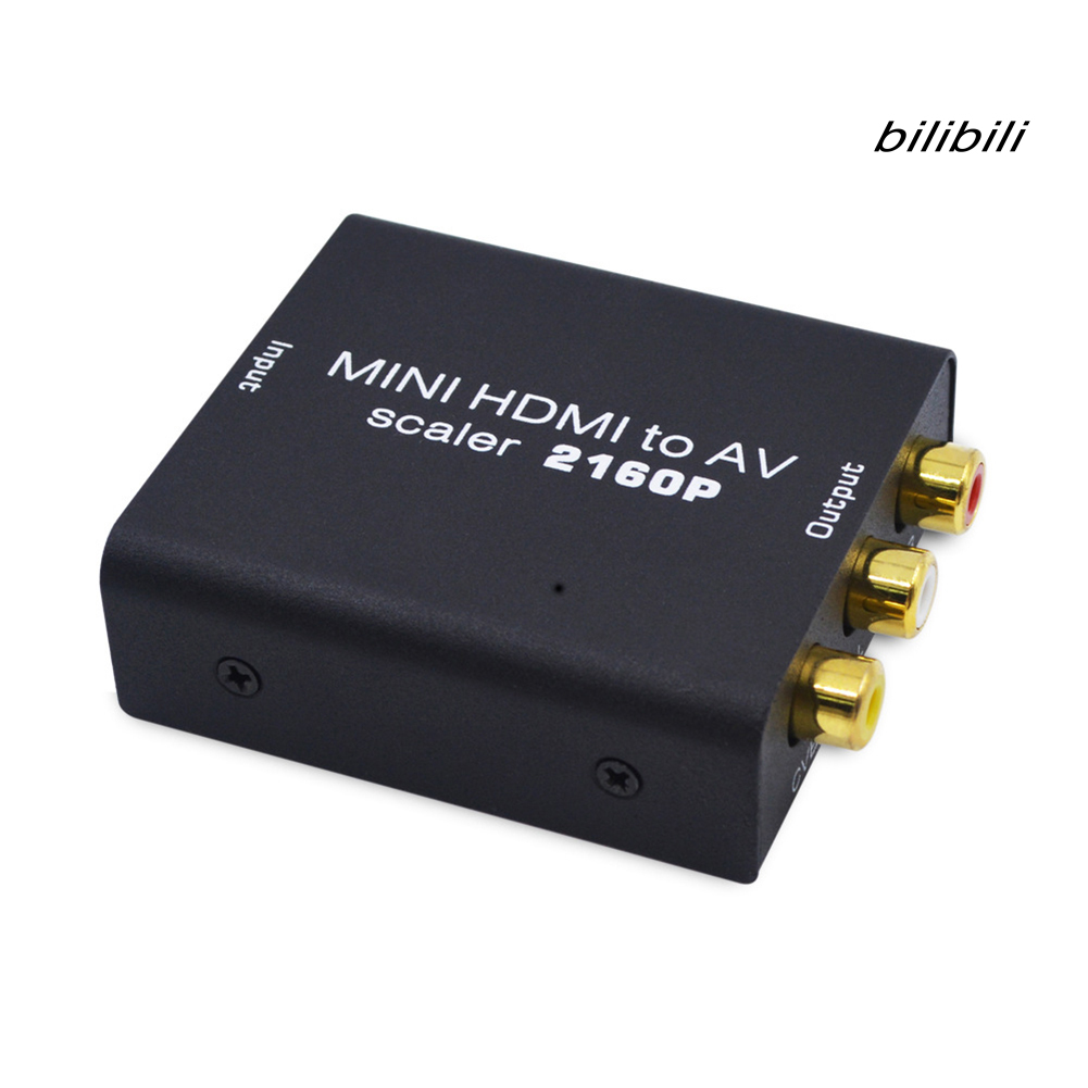 Bộ Chuyển Đổi Âm Thanh G1Bilibili Mini Hdmi-Compatible 1.4b Sang Av 4kx2k 1080p Sang 3rca Cvbs