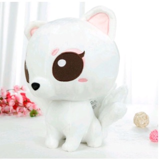 Gấu bông cáo 9 đuôi Bạch Thiển size 35cm,50cm thân chưa kể đuôi