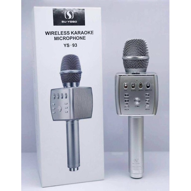 Mic karaoke Ys-93 kèm loa Bluetooth 3in1 tuyệt đỉnh âm thanh