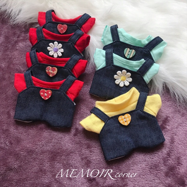 Outfit cho Doll 15cm 20cm - Bộ đồ Garish
