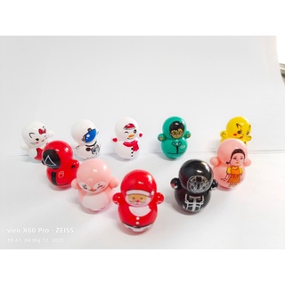 10 Lật Đật Mini Hình Thú Siêu Ngộ Nghĩnh Nhiều mẫu (squid game, doraemon, minion)