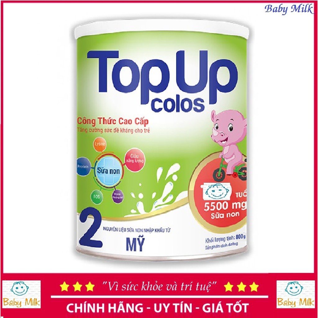 Sữa Topup Colos 2 (800g) date 2023