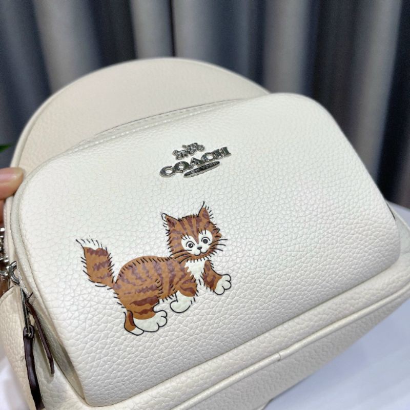 Balo coach mini da mềm mượt cực đẹp