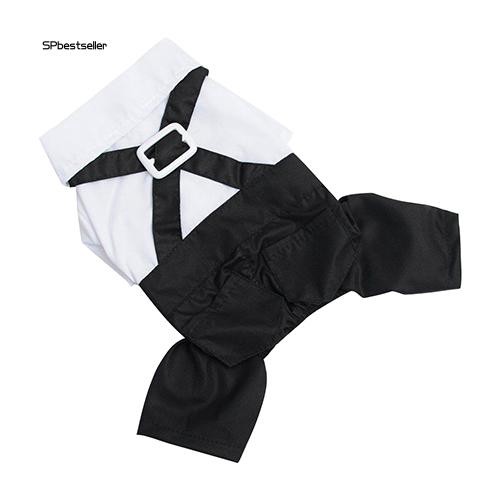 Bộ quần áo phối nơ dễ thương dành cho thú cưng