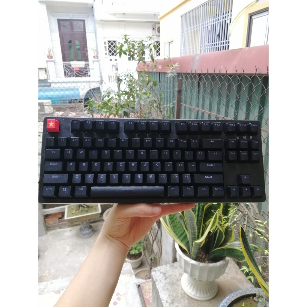 Bàn Phím Cơ Gaming🎮FREESHIP🎮 E-DRA EK387 2021 (Huano - Gateron Switch/Type C/Cherry Stab) - Hàng chính hãng