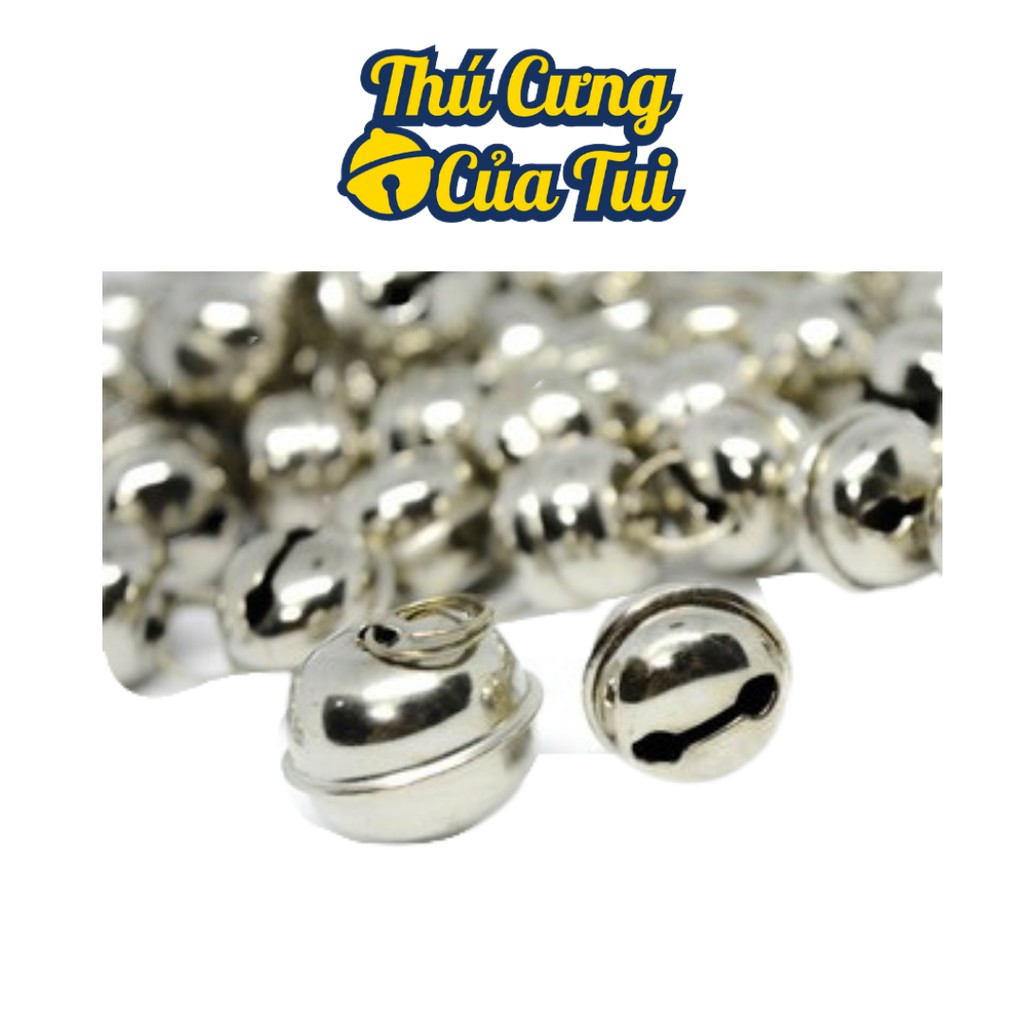Chuông Lục Lạc Inox Cho Thú Cưng Chó Mèo - Thú Cưng Của Tui
