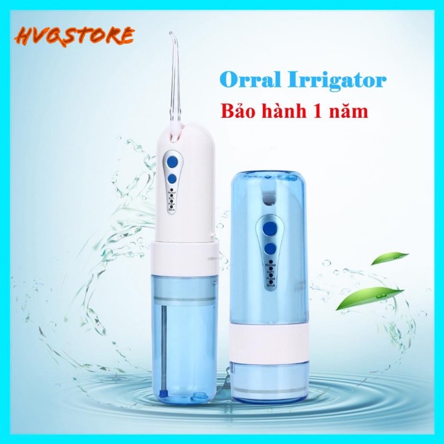 [TIỆN GỌN,Sẵn Hàng] Máy tăm nước Oral I water flosser du lịch cực tiện