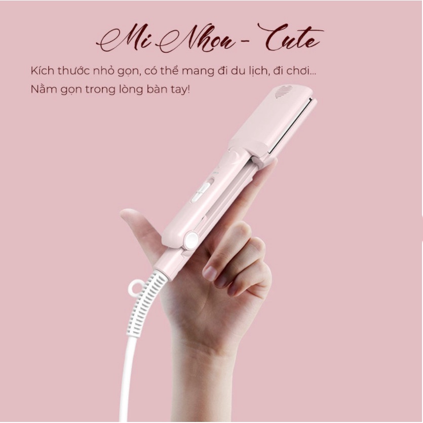 Máy Uốn Tóc VIVID&VVOGUE Máy Uốn Mini Cuộn Trứng Tình Yêu