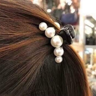Kẹp tóc đính hạt trai nhân tạo