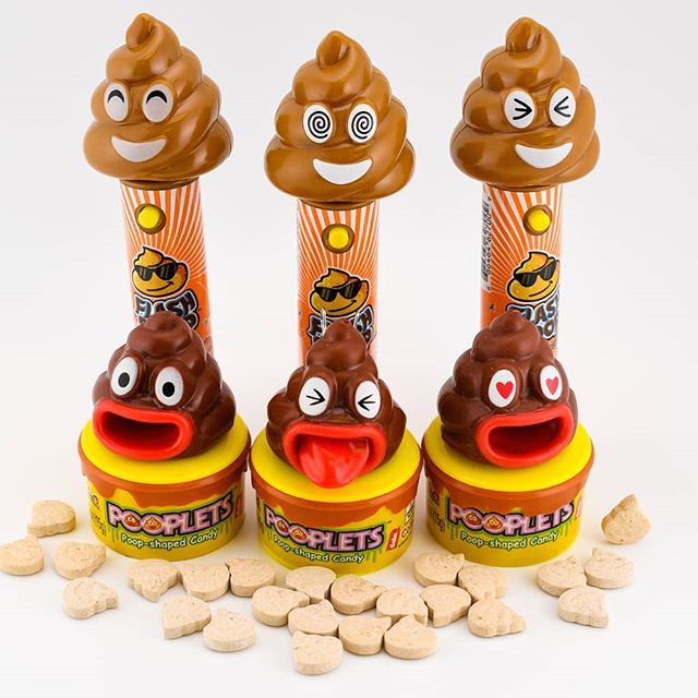 Kẹo đồ chơi Shit bóp Kidsmania Pooplets vị Cola 15gr siêu hot