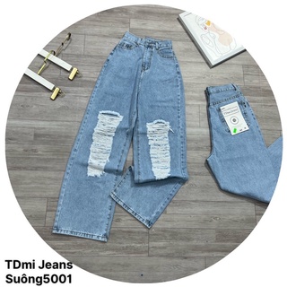 quần jeans rách kiểu